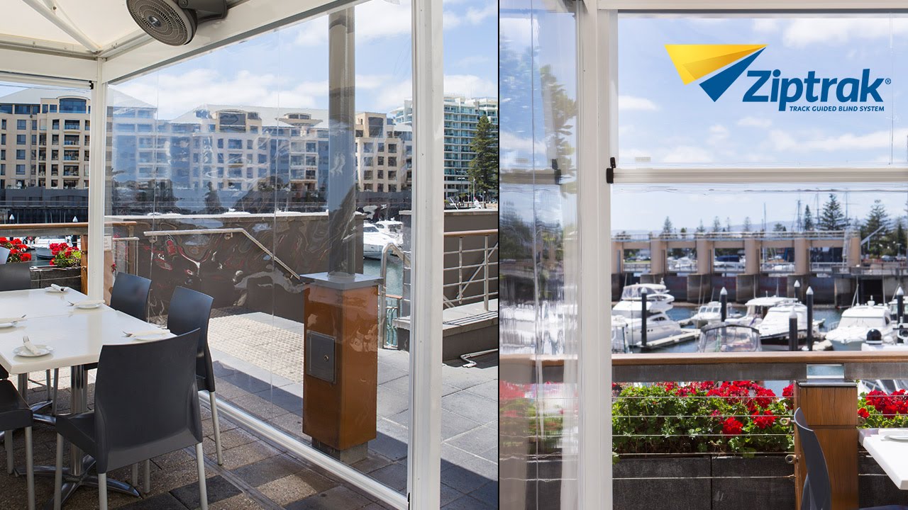Ziptrak® | PVC Cafe Blinds | Outdoor Blinds