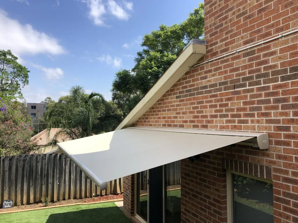 AJL folding arm awning installation, Melbourne