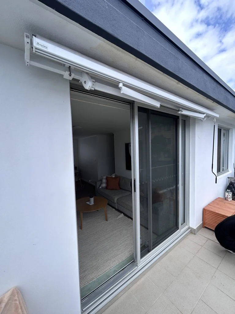 AJL folding arm awning installation, Melbourne