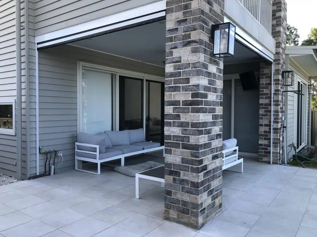 AJL SmoothTrack outdoor blinds installation, Melbourne