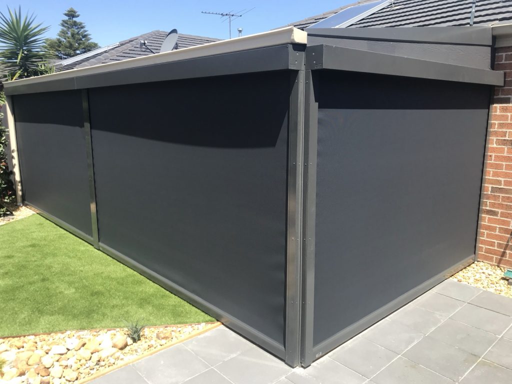 AJL ZipTrak track blinds installation, Melbourne