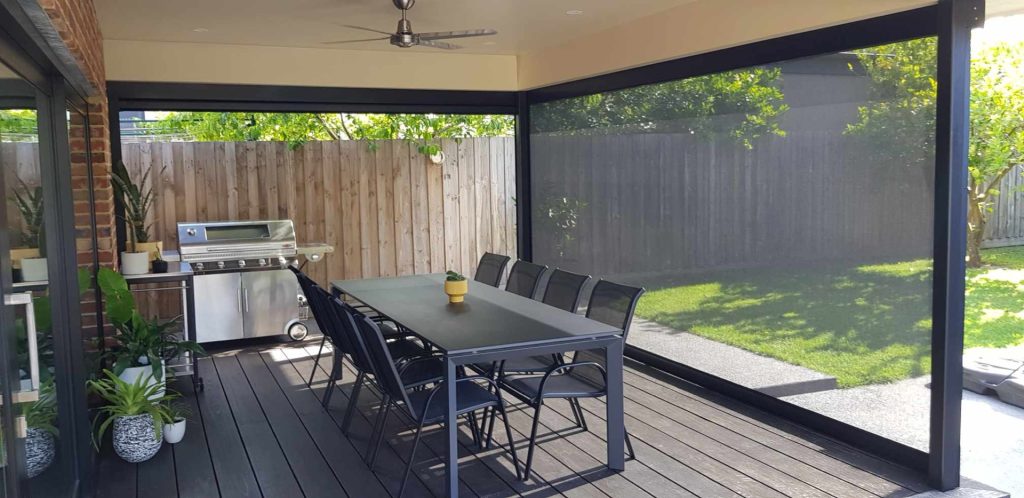 AJL ZipTrak track blinds installation, Melbourne