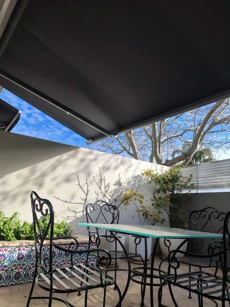 Folding arm awning 3